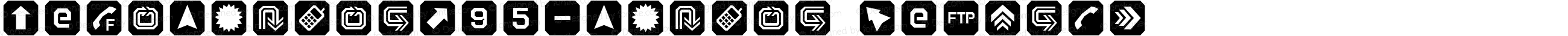 TecoSymbol W95 Symbol