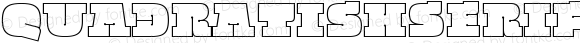 QuadratishSerifThinW00-Rg Regular