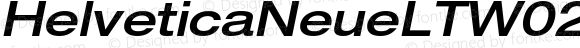 HelveticaNeueLTW02-63MdExObl Regular