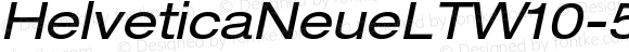 HelveticaNeueLTW10-53ExtObl Regular