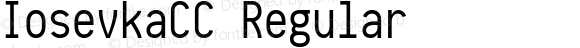 IosevkaCC Regular