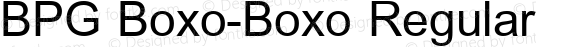 BPG Boxo-Boxo Regular