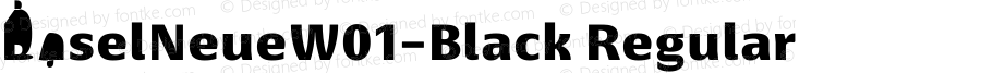 Basel Neue W01 Black