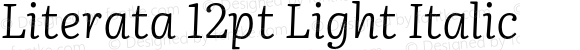 Literata12pt-LightItalic