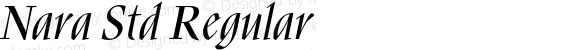 NaraStd-RegularItalic