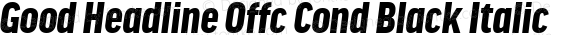 Good Headline Offc Cond Black Italic Version 7.504; 2010; Build 1022