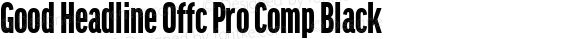 Good Headline Offc Pro Comp Black Version 7.504; 2014; Build 1020