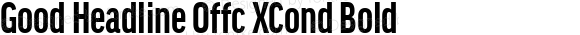 Good Headline Offc XCond Bold