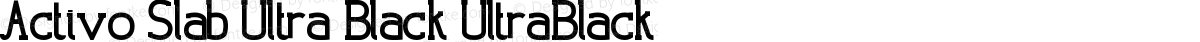 Activo Slab Ultra Black UltraBlack
