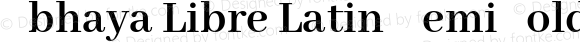 Abhaya Libre Latin SemiBold Regular