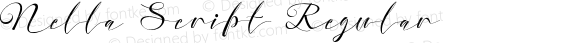 Nella Script Regular