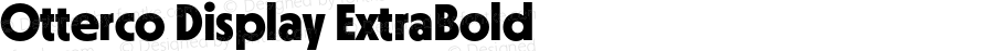 Otterco Display ExtraBold