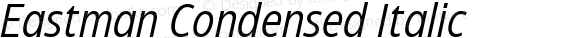 Eastman Condensed Italic