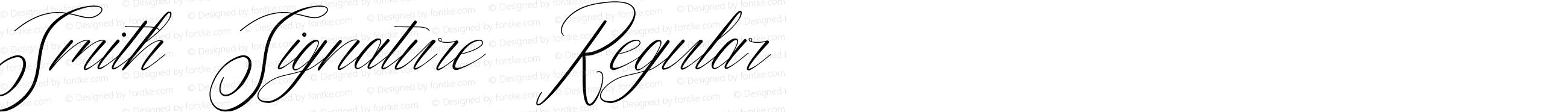 Smith Signature