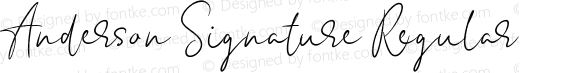 Anderson Signature