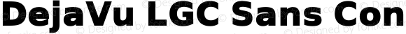 DejaVu LGC Sans Condensed Bold