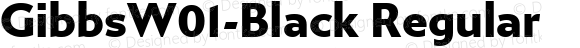 GibbsW01-Black Regular