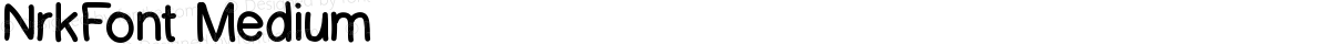 NrkFont Medium