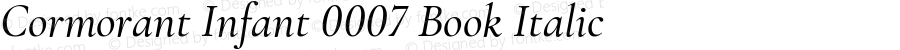 Cormorant Infant 0007 Book Italic