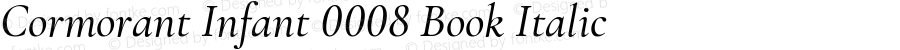 Cormorant Infant 0008 Book Italic