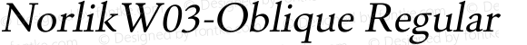 NorlikW03-Oblique Regular