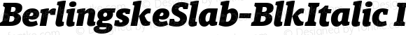 BerlingskeSlab-BlkItalic Italic