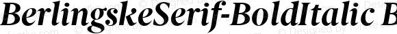 BerlingskeSerif-BoldItalic Bold Italic