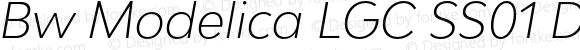 Bw Modelica LGC SS01 DEMO Light Italic