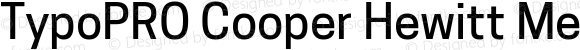 TypoPRO Cooper Hewitt