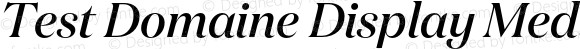 Test Domaine Disp Med Italic