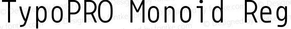 TypoPRO Monoid Regular