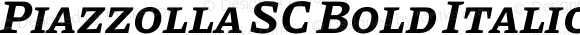 Piazzolla SC Bold Italic