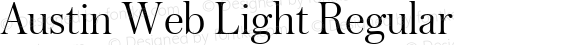 Austin Web Light Regular