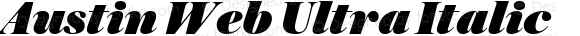 Austin Web Ultra Italic