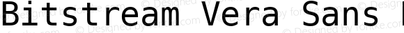Bitstream Vera Sans Mono Nerd Font Complete