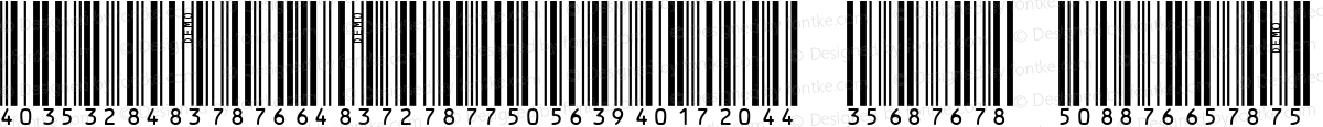 IDAutomationSYHI25M Demo Symbol Regular