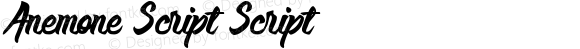 Anemone Script Script