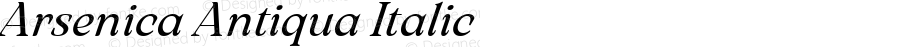 Arsenica Antiqua Italic