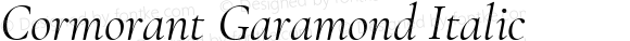 Cormorant Garamond Italic