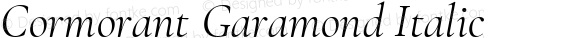 Cormorant Garamond Italic