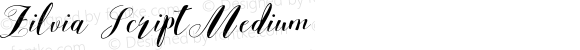 Zilvia Script Medium