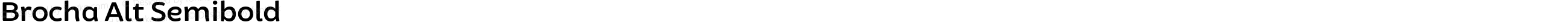 Brocha Alt Semibold