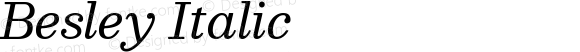 Besley Italic