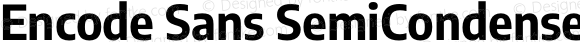 Encode Sans SemiCondensed Bold