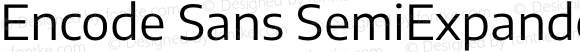 Encode Sans SemiExpanded Regular