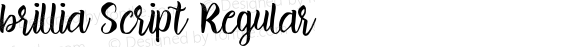 brillia Script