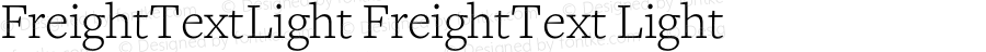 FreightTextLight FreightText Light