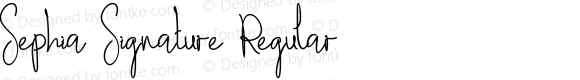 Sephia Signature Regular