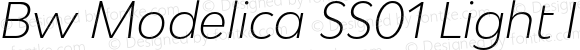 BwModelicaSS01-LightItalic