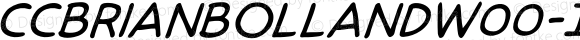 CCBrianBolland W00 Italic